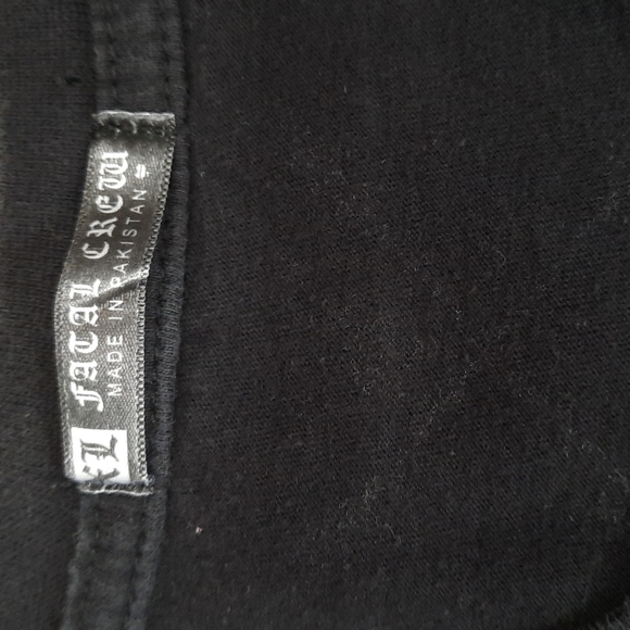 Fatal Clothing Crew Skull Fitted Tshirt - Picture 3 of 5